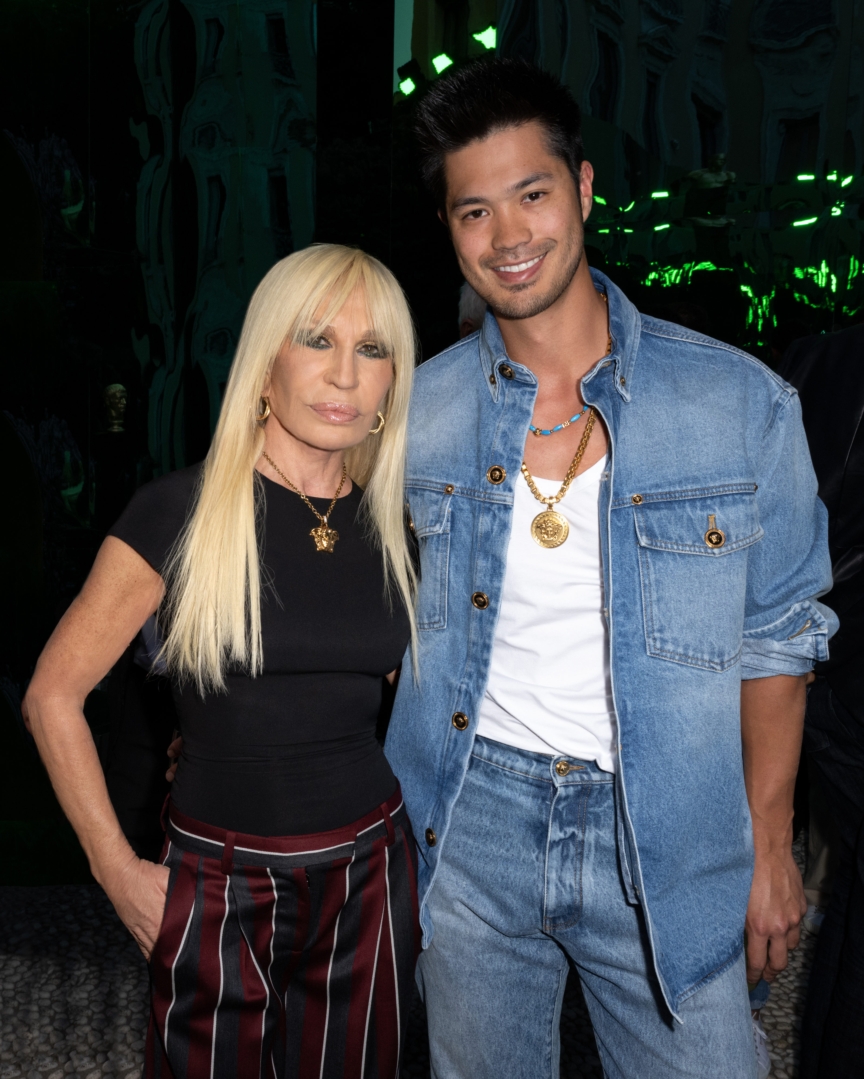 donatella-versace-with-ross-butler